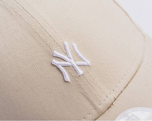 Womens Cap New Era - MLB Mini Logo 9FORTY - NY Yankees - Stone