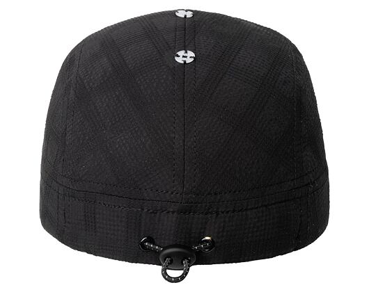 Cap Kangol - TRENDS PACK - Seersucker Drape 5-Panel - Black