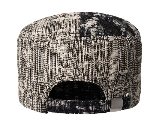 Cap Kangol - TRENDS PACK - Denim Mashup Army Cap - Black Topstitch