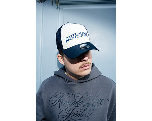 Cap New Era -  Puff Wordmark 9FORTY Trucker - Tottenham Hotspur FC - Navy