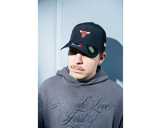 Cap New Era - NBA Recycled Midi 9FORTY - Chicago Bulls - Black