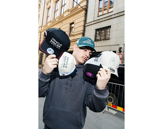 Cap New Era - F1 Washed 9SEVENTY Stretch-Snap - Red Bull F1 - Pine Green