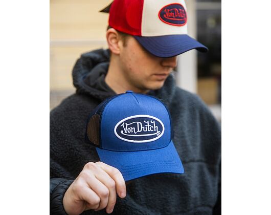Kšiltovka Von Dutch - Trucker - Classic Logo - Navy Blue
