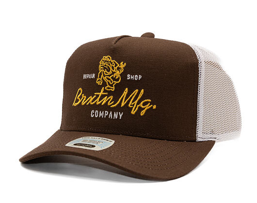 Cap Brixton - Tolman MP Trucker - Pinecone Brown/White