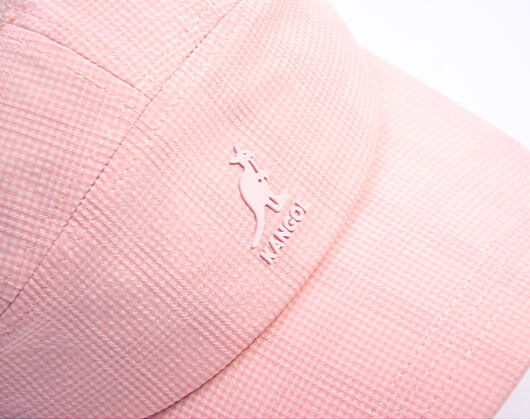 Cap Kangol - TRENDS PACK - Seersucker Drape 5-Panel - Pink