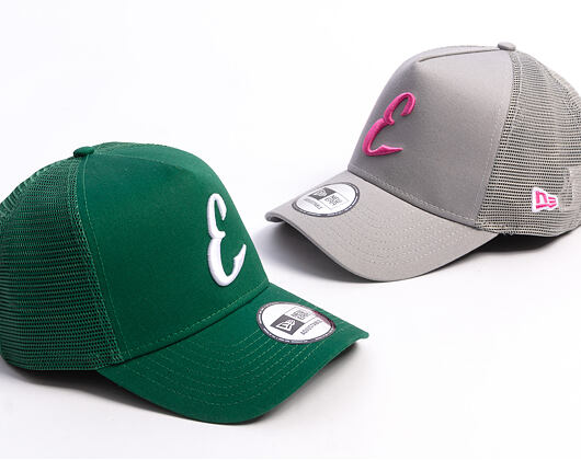 Cap New Era - Core Logo 9FORTY A-Frame Trucker - Prague Eagles - Green