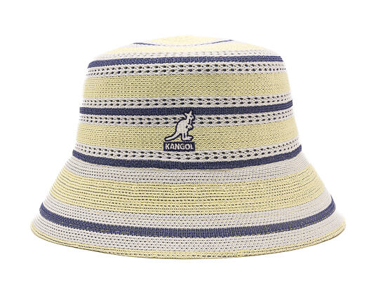 Bucket Hat Kangol - Tropic Resort Stripe Lahinch - Butter Chiffon Multi