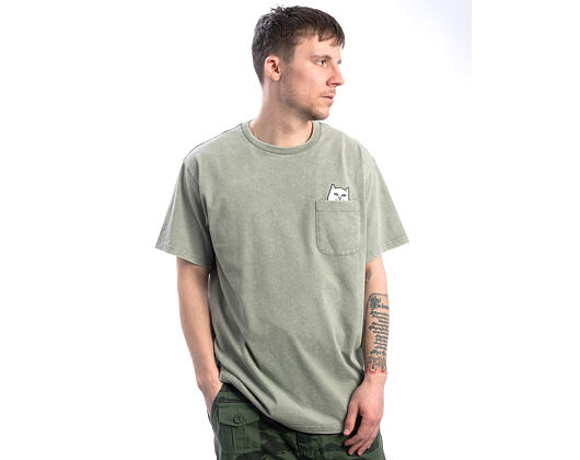 Tee Lord Nermal Pocket Tee (Sage Vintage Wash)