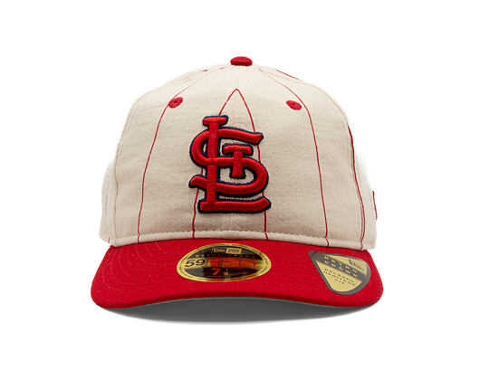 Cap New Era - MLB Retro Linen Pinstripe 59FIFTY Retro Crown - St. Louis Cardinals - Team Color