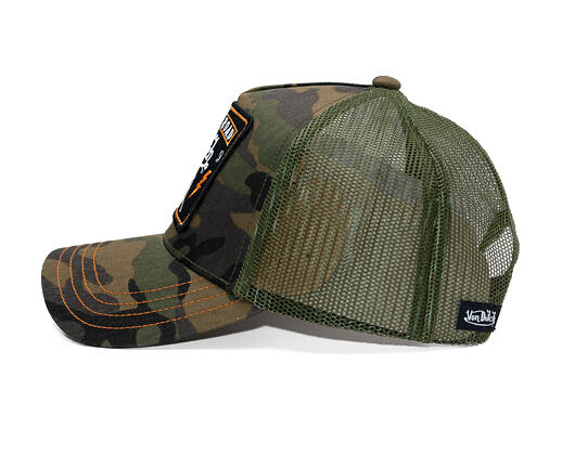Cap Von Dutch - Trucker - Electric Road Green Camo