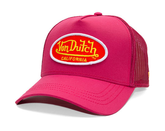 Cap Von Dutch - Trucker - Cali Patch Pink/Red