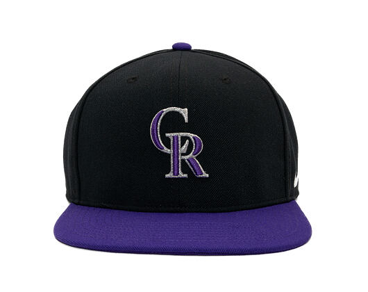 Cap Nike - Dri-Fit Pro - Colorado Rockies - Black 00A/Court Purple 51L
