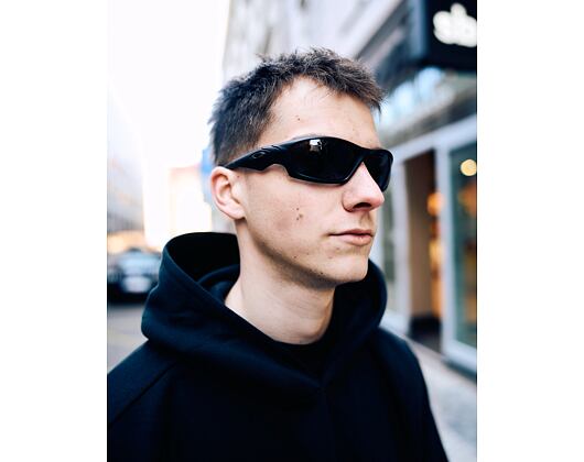 Sunglasses Oakley - Straight Jacket - Matte Black/Grey Polarized