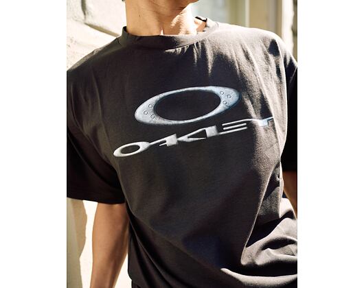 Tee Oakley - New Retro Tee X-Metal 3.0 - Shadow/Black