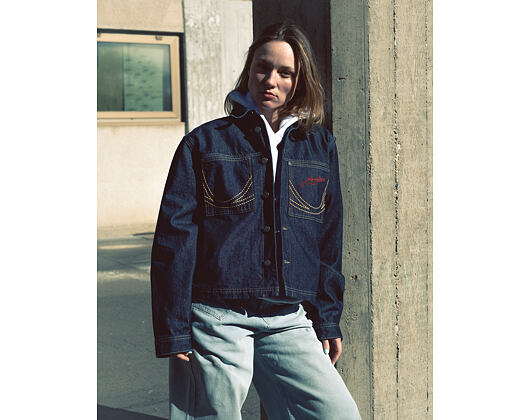 Kani Jeans Cropped Rinsed Denim Jacket