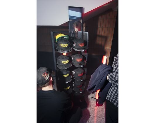 Cap New Era - All Over Vines 59FIFTY - Stranger Things - Black