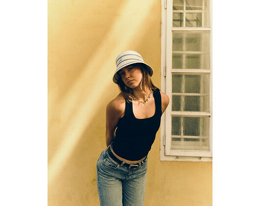 Bucket Hat Kangol - Tropic Resort Stripe Lahinch - Butter Chiffon Multi