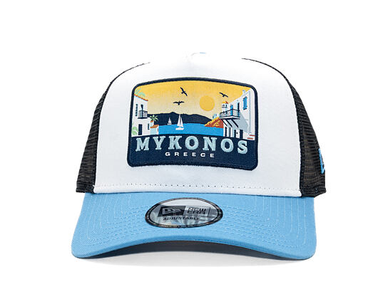 Cap New Era - Branded Location Patch 9FORTY A-Frame Trucker - Blue