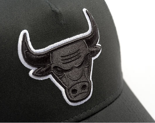 Cap New Era - NBA Outline 9FORTY A-Frame Trucker - Chicago Bulls - Steel / White