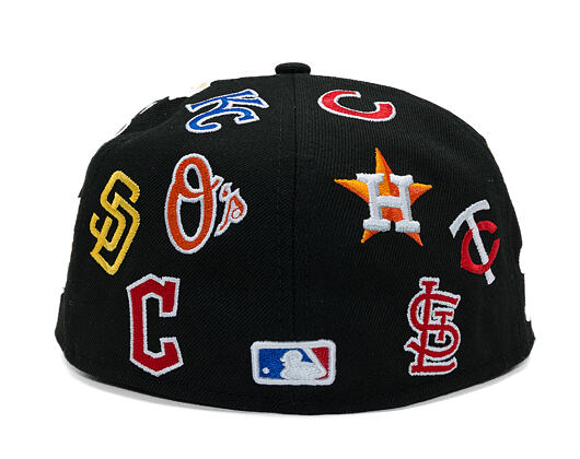 Cap New Era - MLB All Over Logo 59FIFTY - Black