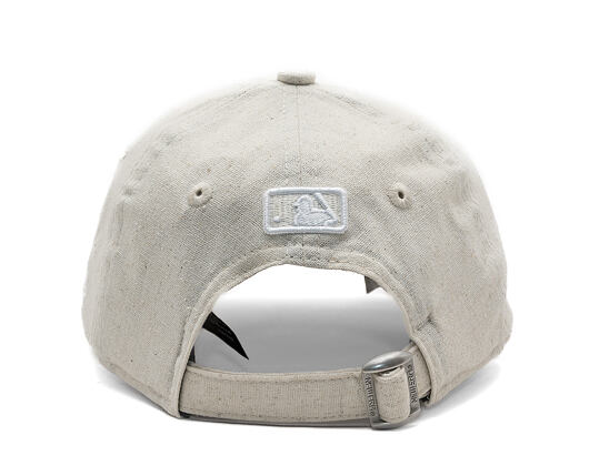 Kids Cap New Era - MLB Linen 9FORTY M-CROWN - NY Yankees - Stone / White
