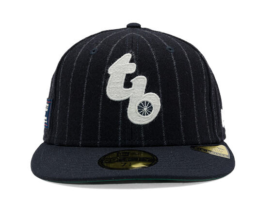 Cap New Era - MLB Moon Fabric - Tampa Bay Rays Retro 59FIFTY - MLB - White And Navy Pinstripe
