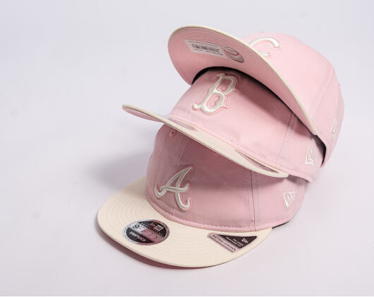 Cap New Era - MLB Washed Tie Dye 9FIFTY Retro Crown - Boston Red Sox - Pink