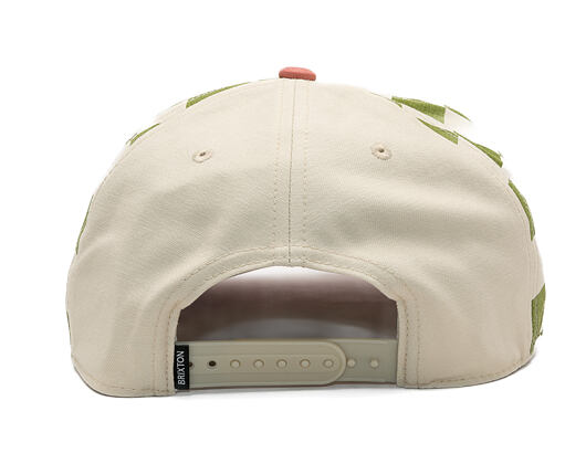 Cap Brixton - Slow Down Mp Snapback - Sublime Green Gingham/Whitecap