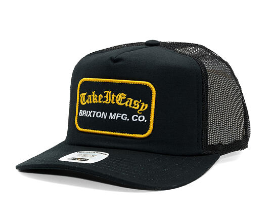 Cap Brixton - Take It Easy C Np Mp Trucker - Washed Black