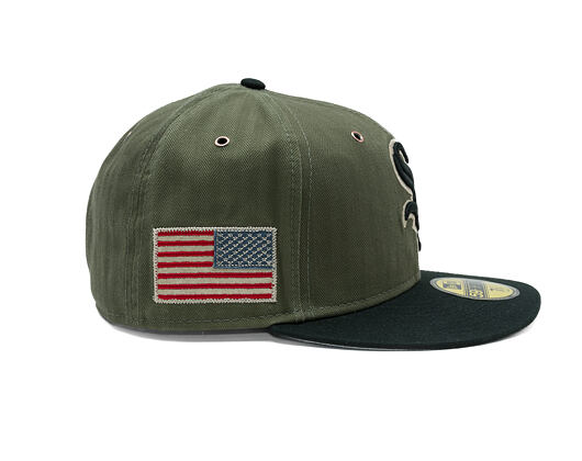 Cap New Era - MLB Three Looms "American Herringbone" 59FIFTY - Chicago White Sox - Team Color