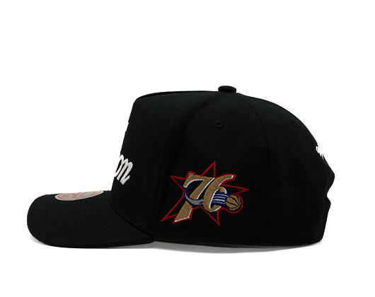 Cap Mitchell & Ness - Player Script Hwc - NBA - Philadelphia 76Ers - Allen Iverson - Black