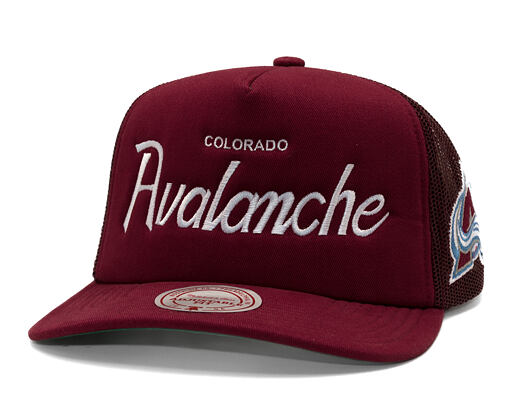 Cap Mitchell & Ness - Head Coach Trucker - NHL - Colorado Avalanche - Maroon