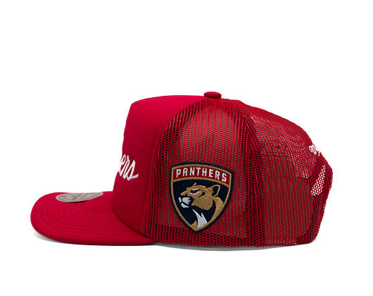 Cap Mitchell & Ness - Head Coach Trucker - NHL - Florida Panthers - Red