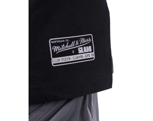 Tee Mitchell & Ness - Boxy Slam Tee - NBA - Denver Nuggets - Allen Iverson - Black