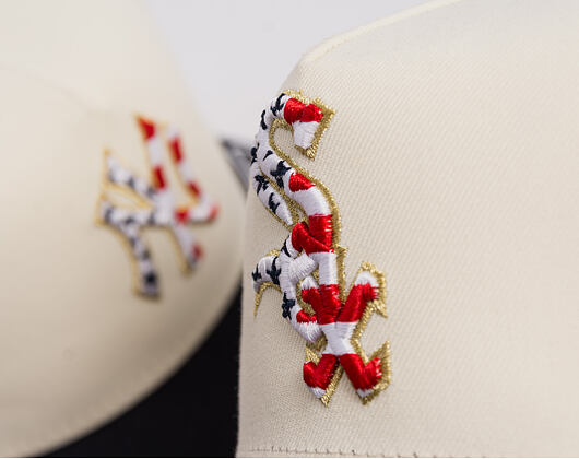 Cap New Era - MLB "American Flag" 9FIFTY - Chicago White Sox - Chrome White