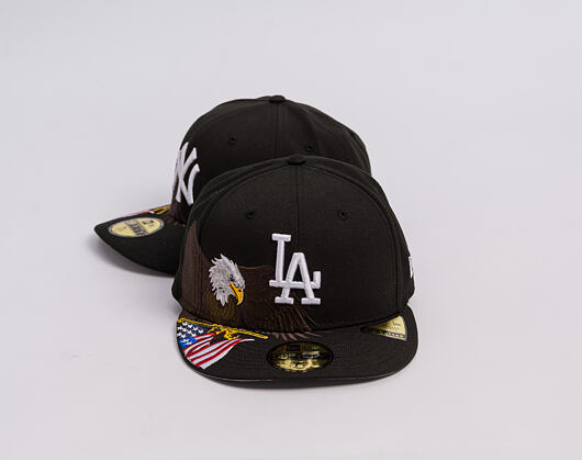 Cap New Era - MLB "American Eagle" 59FIFTY - LA Dodgers - Black