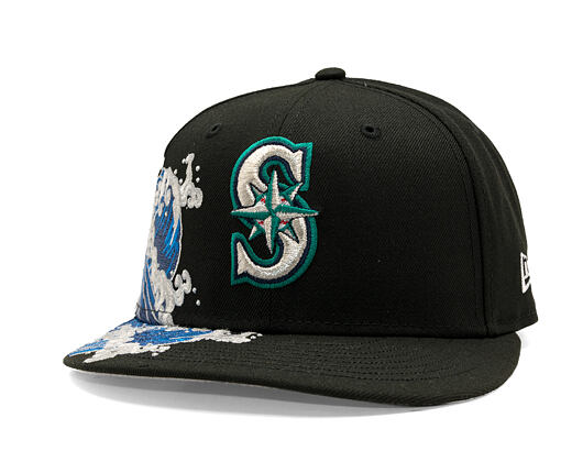 Cap New Era - MLB "Tidal Wave" 59FIFTY - Seattle Mariners - Black
