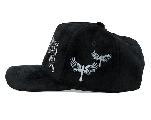 Cap Reflection Luxury New Angel Cap - Black Silver Script