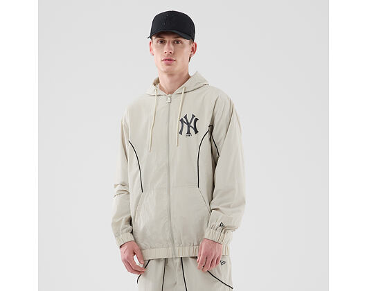 Jacket New Era - MLB Piping Track Jacket - NY Yankees - Stone