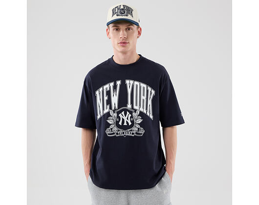 Tee New Era - MLB Arch Graphic Oversized Tee - NY Yankees - Navy