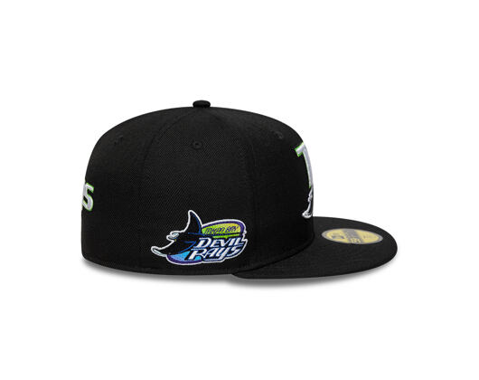 Cap New Era - MLB IMAGE DROP 59FIFTY - Tampa Bay Rays - Black