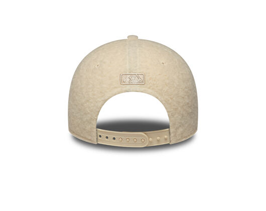 Womens Cap New Era - MLB Winter Borg Teddy 9FORTY M-CROWN - LA Dodgers - Cream