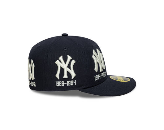 Cap New Era - MLB IMAGE DROP All-Over 59FIFTY Low Profile - NY Yankees - Navy