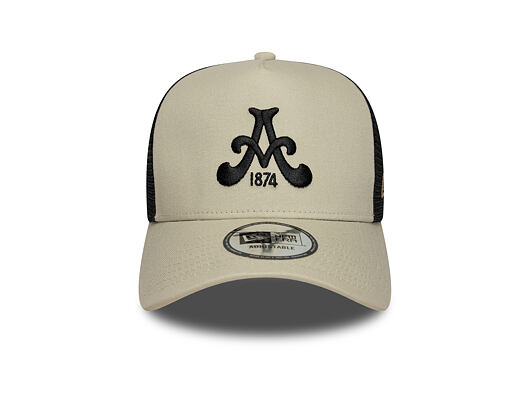 Cap New Era - Core Logo 9FORTY A-Frame Trucker - ASTON VILLA FC - Stone