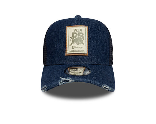 Cap New Era - F1 Denim 9FORTY A-Frame Trucker - Visa Cash App RB - Black