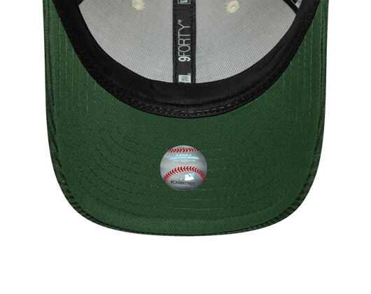 Cap New Era - MLB Cord 9FORTY M-CROWN - LA Dodgers - Cream / Cilantro Green