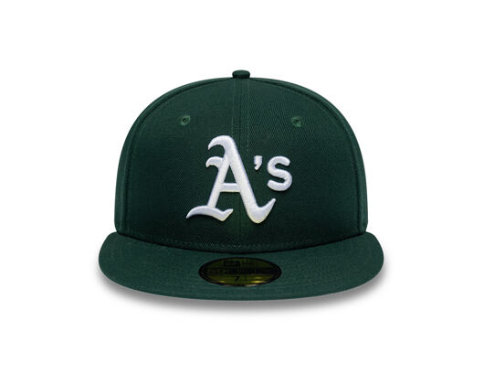 Cap New Era - MLB League Essential 59FIFTY - Oakland Athletics - Green / White