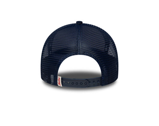 Womens Cap New Era - Branded Velour 9FORTY M-CROWN A-Frame Trucker - Navy