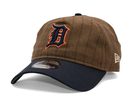 Cap New Era × Three Looms - Chestnut Pinstripe 9TWENTY A-Frame - Detroit Tigers