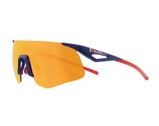 Sunglasses Red Bull SPECT - MARK - Blue/Brown - Red Mirror